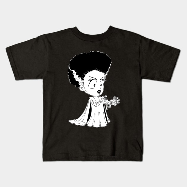 bride of frank Kids T-Shirt by FreakPills